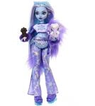 Monster High Abbey Bominable Puppe | Yeti-Puppe in flauschigen lila Kleidern mit