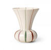 Kähler Signature Vase aus Steingut gefertigt, Farbe: Mehrfarbig, Höhe: 15 cm,