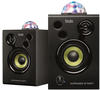 Hercules DJSpeaker 32 Party: 2 x 15 Watt aktive Monitor-Lautsprecher mit...