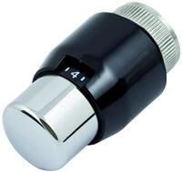 Honeywell Thera 200 Design, schwarz/chrom, Thermostatkopf, T4321