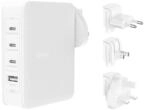 Belkin 140-W-4-Port-GaN-Ladeger&auml;t, Mehrfach-Stecker mit USB-C Power Delivery zum