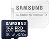 Samsung PRO Ultimate microSD Speicherkarte, 256 GB, UHS-I U3, 200 MB/s Lesen,...