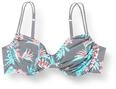 Firefly Damen Bikini-Oberteil Malisa II Bikini-Oberteil, Flower/Stripe, 40B, 4034998