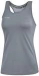 JAKO Damen Tanktop Run 2.0, Steingrau, 44