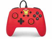 Kabelgebundener PowerA-Controller für Nintendo Switch - Lachendes Pikachu,...