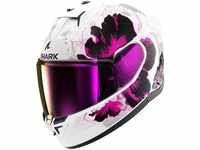 SHARK, Integraler Motorradhelm D-SWKAL 3 MAYFER, White violet anthracite WVA,...