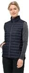 Jack Wolfskin Damen PILVI DOWN Vest W Daunenweste, Night Blue, XS