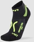 UYN RUN MARATHON ZERO HERREN, Black/Yellow Fluo, 39/41