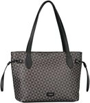 Gabor bags Barina Damen Shopper Umh&auml;ngetasche Rei&szlig;verschluss Gro&szlig; Schwarz