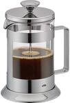 Cilio Kaffeebereiter Laura 800 ml, 6 Tassen, Borosilikatglas | French Press aus