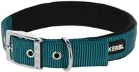 Kerbl Pet Miami Plus Nylonhalsband Petrol, 33-39cm/20mm