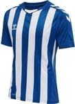 hummel Herren Hmlcore Xk Gestreepte Jersey S/S T Shirt, Blau, XXL EU