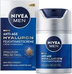 NIVEA MEN Anti-Age Hyaluron Feuchtigkeitscreme, Gesichtspflege f&uuml;r M&auml;nner mit