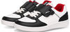 FILA C. Court CB Velcro Kids Sneaker, White-Black, 30 EU