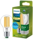 Philips LED Classic ultraeffiziente E27 Lampe (100 W), LED Lampe mit warmwei&szlig;em