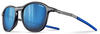 Julbo Unisex Link Sonnenbrille, schwarz/blau, One Size