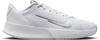 Nike Damen Court Vapor Lite 2 Sneaker, White/metallic Silver-Pure Platinum, 42...