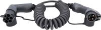 KS Tools 117.7310 efuturo link Spiral-EV-Ladekabel Typ 1 | 3,7 kW | 230 V...