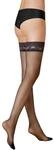 KUNERT Damen Halterloser Mystique 20 Silikonstreifen 20 Den