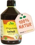 Singulares Lachs&ouml;l 500ml &ndash; Reines Einzelfuttermittel f&uuml;r Hunde und Katzen,