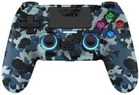DragonShock - Mizar kabelloser Bluetooth-Controller f&uuml;r PS4, PC und Mobile, blau