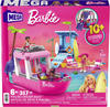 Barbie Malibu Traumboot - Bauset mit 317 Teilen, inkl. 3 Barbie-Puppen, 2...