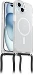 OtterBox React Necklace H&uuml;lle f&uuml;r MagSafe f&uuml;r iPhone 15, Transparent 