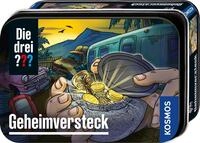 KOSMOS Die drei ??? Geheimversteck, Schwarz | Geheime Botschaften sch&uuml;tzen und