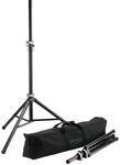 K&M 21459 Boxenstative im Set mit Tragetasche &ndash; Schwarz aus Aluminium &ndash; bis...