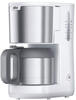 Braun PurShine KF1505 WH Filterkaffeemaschine, 1,2L Edelstahl-Thermokanne für...