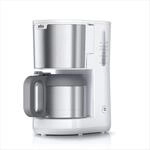 Braun PurShine KF1505 WH Filterkaffeemaschine, 1,2L Edelstahl-Thermokanne f&uuml;r...