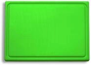 F. DICK Schneidbrett, Saftrille (Kunststoffschneidbrett, gr&uuml;n, 265x325x18 mm,