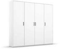 Rauch M&ouml;bel Voyager, Kleiderschrank, Farbe Wei&szlig;, Breite 187 cm