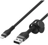 Belkin BoostCharge Pro Flex geflochtenes USB-A/Lightning-Kabel, 2 m,
