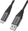 OtterBox verstärktes, umflochtendes Premium USB-A auf USB-C Kabel, Ladekabel für