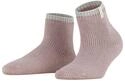 FALKE Damen Socken Cosy Plush W Sso Alpakawolle gemustert 1 Paar, Rosa Rosewater