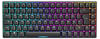 Sharkoon Skiller SGK50 S3 Schwarz, RGB Gaming Keyboard, Gateron Red, 75% Layout