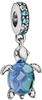 PANDORA Meeresschildkröte Murano-Glas Charm-Anhänger 798939C01 5,1 x 16,5 x...