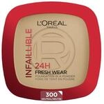 L'Or&eacute;al Paris Wasserfestes Puder Make-up mit hoher Deckkraft, Deckendes Kompaktpuder