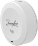 Danfoss Ally 014G2480 Raumsensor, Zigbee-zertifiziert, kabellos, mit Fernbedienung,