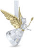 Swarovski Holiday Magic Engel Ornament, Bezaubernder Engel aus Klarem Kristall...