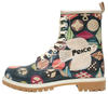 DOGO Vegane Damen Boots Stiefeletten - Peace 36