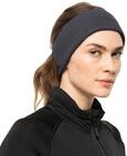 Jack Wolfskin Unisex Real Stuff Headband, Ebony