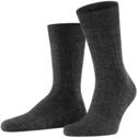 FALKE Herren Socken Teppich Im Schuh M So Wolle einfarbig 1 Paar, Grau Anthracite