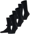 FALKE Herren Family 3-Pack Socken Baumwolle atmungsaktiv