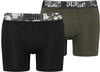 PUMA Herren 701223660 Boxer Shorts, Black Forest Night, XL EU