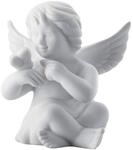 Rosenthal Engel mit Schmetterling Figur, 6,5 x 5 x H 5 cm, Porzellan Weiss-matt,
