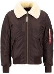 Alpha Industries Injector III Bomberjacke f&uuml;r Herren Hunter Brown