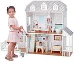 Teamson Kids - Traumland-Bauernhaus 12" Doll House - Whtie / Grau TD-12901A 