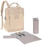 L&Auml;SSIG Baby Wickelrucksack Wickeltasche Rucksack mit Wickelunterlage,